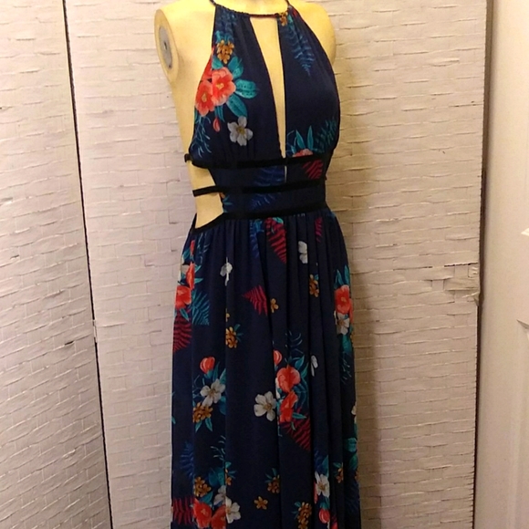 Express Dresses & Skirts - Express Maxi Side Cut Out Dress